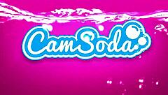 Nicolette fingers her wet huge pussy with big tits and ass