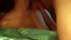 Young Ebony Gets POV Doggystyle Creampie?