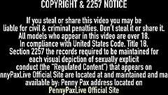 Penny pax oils her big natural tits