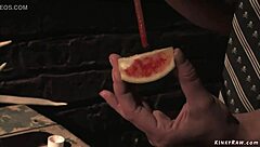 Dirty Lesbian Whipped and Tied Up