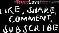 Petite blonde teen in close-up missionary position