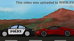 the new year eve brings festive scenes in hentai anime style