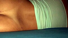 My Wife Relaxing In Bed With Casual Attire