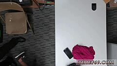 18 Solo Dildo Anal with Hardcore Big Ass Gape in Uniform