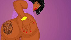 Cherokee D'Ass Sucks Big Black Cock In Backalley Hentai Remix. Ebony milf gets facial.