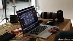 petite teen 18+ feels wild after photoshoot pussy pounding