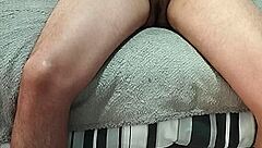 milking cock in the room with vega