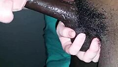 Sloppy Interracial Blowjob Leaves Him Shaking!