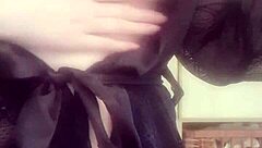 Horny Teasing While Smoking And Loving Tits