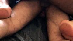 Indian gay having sex with bi and straight friend threesome