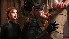 Sofia Punishes Clare With Lesbian Threesome