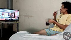 He Fell Asleep, But I Was So Horny I Didn't Miss Out!