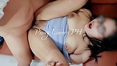 Intense Pinay Lesbian Threesome with Blowjob