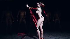 天哪！3D无码美女被猛烈后入！