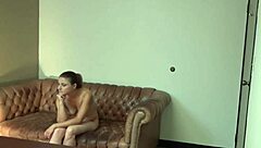 yavette takes rough anal pounding in homemade casting session