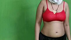 Horny Big Ass Riya Bhabhi Fingers Pussy Intensely During Lockdown