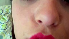 Playing with My Pussy with Big Pink Dildo