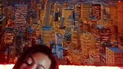 Intense perreo dancing with karol g and alicia keys in my first live. Watch it until the end if you want to cum with me i masturbate on cam for you face b!