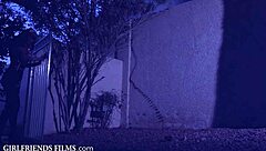 hot brunettes get wild at spooky lesbian halloween party with girlfriendsfilms