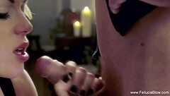 She Gently Blows My Cock For Cumshot Experience!