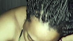 BBW Babe Sucks Fat Cock With Big Tits