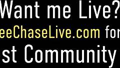 i lubed up the rubber pussy but hot milf charlee chase and her fan decide who wins