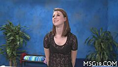 Supple beauty enjoys gentle insertion