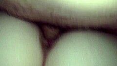 i fuck wife's pussy and cum on her ass close up