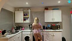 Cooking, cleaning, and vaping naked.