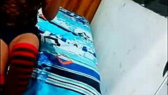 Latina Milf Waits For Men To Wet And Fuck Her Vagina With Hot Cum On Christmas