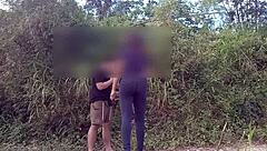 Horny Filipino Couple Fucks In Public Voice Over Shoutout