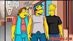 margy serves as a hot maid in the simptoons hentai fantasy