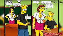 margy serves as a hot maid in the simptoons hentai fantasy