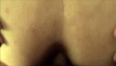 Chubby BBW MILF gets her tight asshole fucked deeply by a cock in homemade video