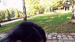 Vollbusige Deutsche Türkin Mit Dicken Titten Beim Sextreffen In Einem Park