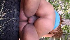 Layla Perez Takes Don Whoe's BBC Deep in Forest Pounding