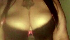 Big natural tits bounce wildly on busty BBW pornstar