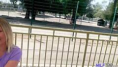 Quinn's Perfect Tits Satisfy Stud