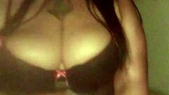 Big natural tits bounce wildly on busty BBW pornstar