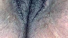 Chocolate Phat Pussy Gets Licked and Fingered