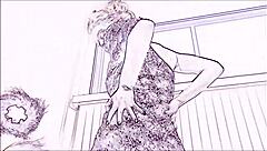 liz ashley strips naked for relief