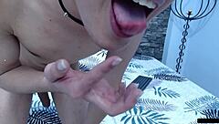 Young guy craves intense anal self-pleasure