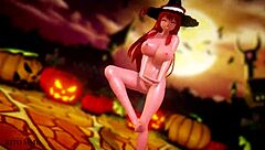Enjoy a Happy Halloween MMD Animation by Shidoyasha in R18 Style