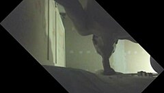 Does the stallion with full balls get sucked dry in the glory hole?