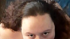 On my knees, deepthroating your cock – want to see more?