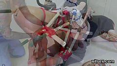 Horny cutie endures hardcore anal in butt hole nuthouse for wild treatment