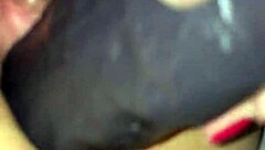 wife enjoys personal time with a big toy