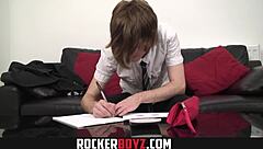 Rocker Boyz - Gay Emo Boy Wanks His Cock.