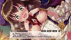 Monster girl succubus tantalizes in this japanese game