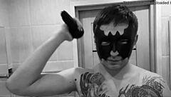 in this halloween parody, a curvy bitch gives a hot blowjob while bathing with toys.